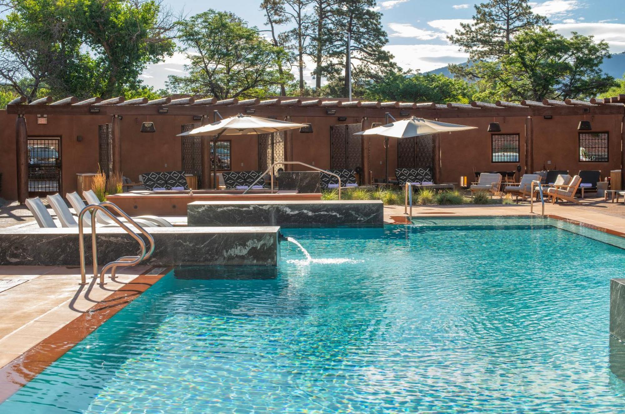 Inn & Spa At Loretto Санта Фе Екстериор снимка