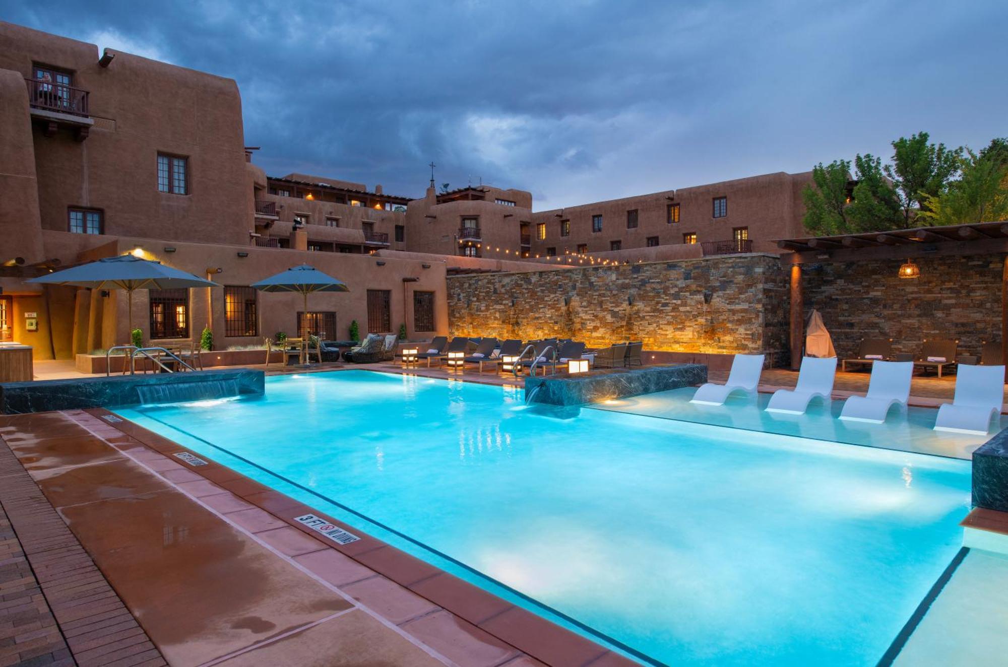 Inn & Spa At Loretto Санта Фе Екстериор снимка
